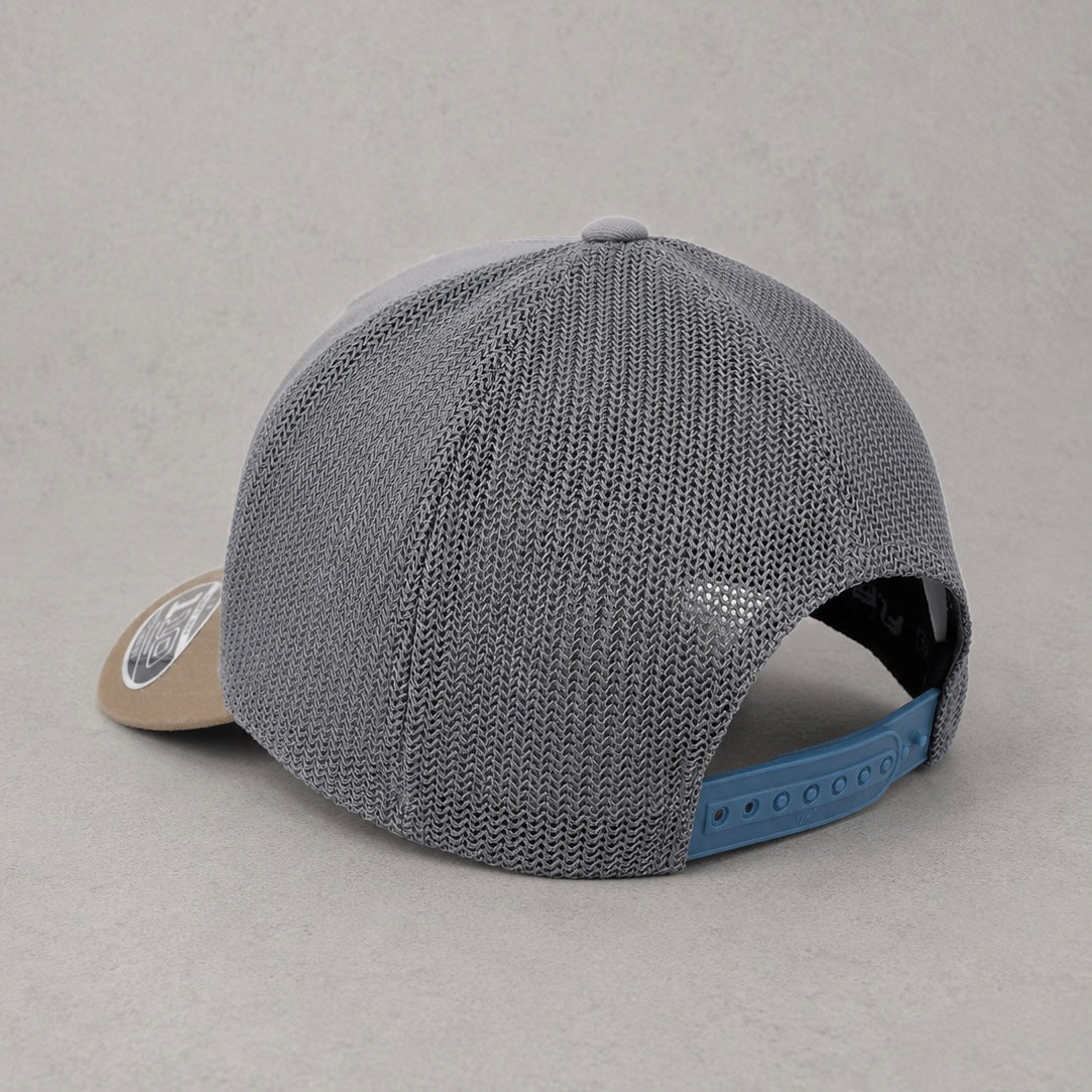 Trucker Cap „Höfats“ grau/braun