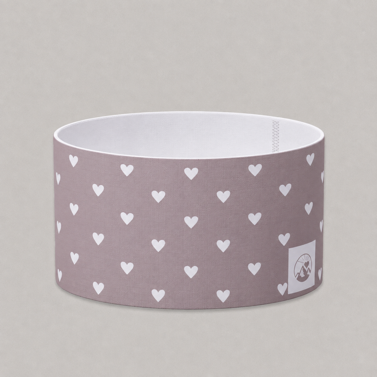 Funktionsstirnband „Miniherz“ beige