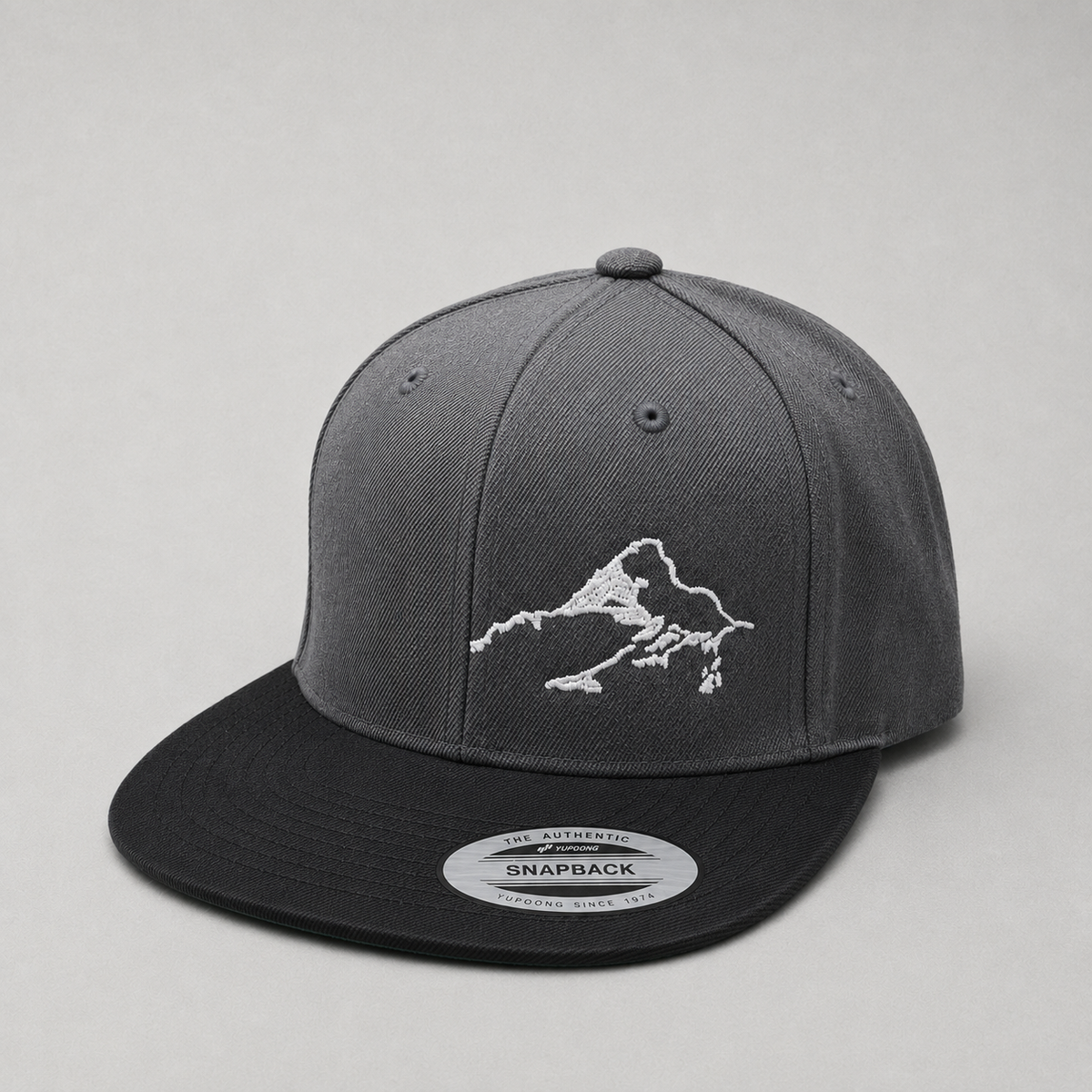 Cap Classic „Hochvogel“ grau/schwarz