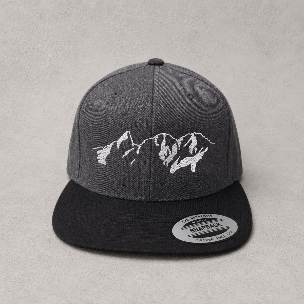 Cap Classic „Trettach“ grau/schwarz