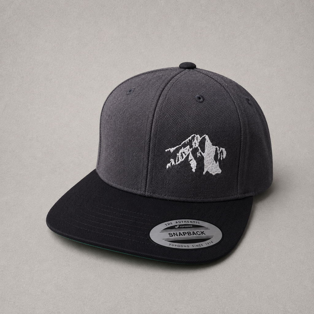 Cap Classic "Höfats" grau/schwarz