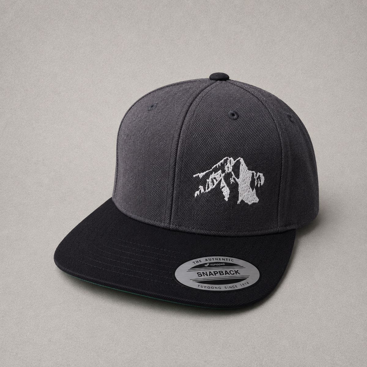 Cap Classic "Höfats" grau/schwarz